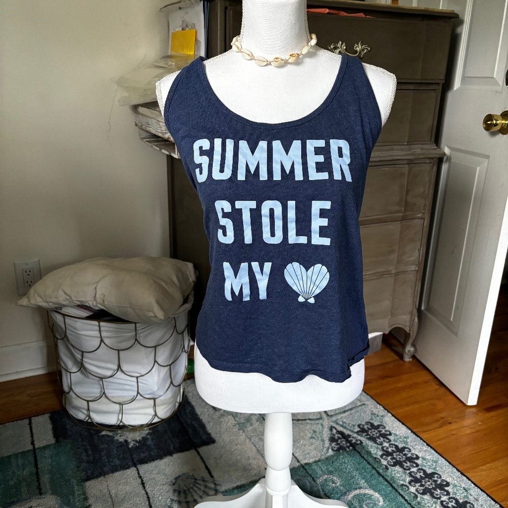 Victoria Secret Tank Top - Summer Stole My Heat Shell